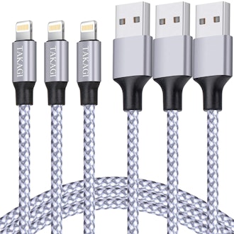 TAKAGI iPhone Charging Cables (3-Pack)