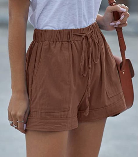 Acelitt Casual Drawstring Shorts