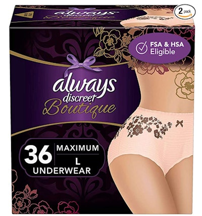 Always Discreet Boutique Incontinence & Postpartum Underwear