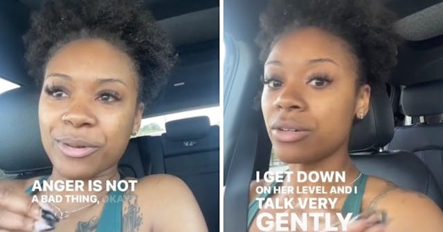 Parenting coach Destini Ann shared her strategy for dealing with her daughter's anger, and it went v...