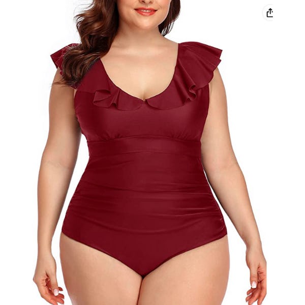 Daci Falbala Ruffled One Piece Swimsuit