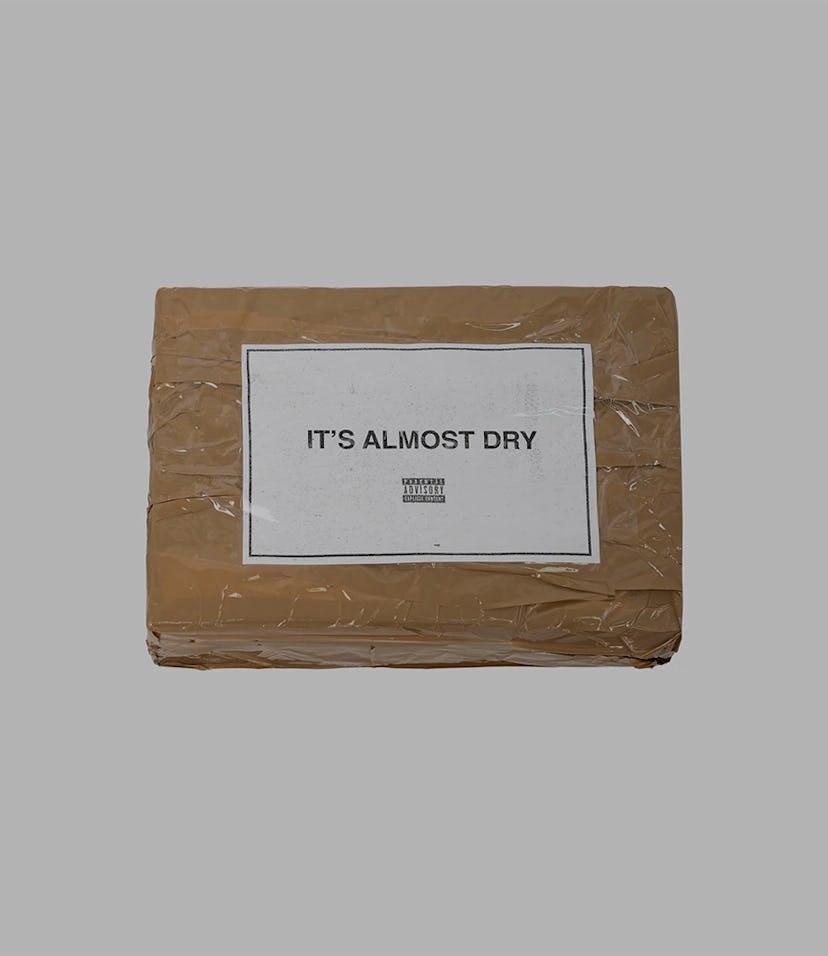 Pusha T "It's almost dry" merch box