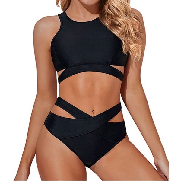 Tempt Me Criss Cross Cutout Bikini
