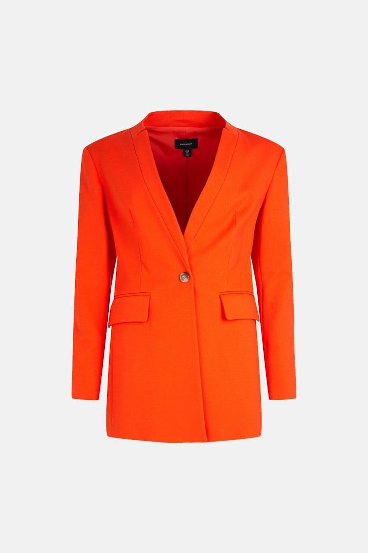 Snag this orange blazer jacket from Karen Millen for a Blake Lively-approved tailored look.