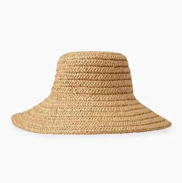 COS Straw Bucket Hat