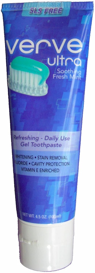 Verve Ultra SLS-Free Toothpaste With Fluoride, 4.5 Oz.