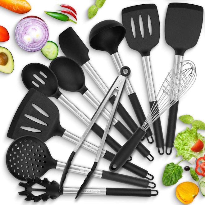 HOT TARGET Silicone Cooking Utensils (Set of 11)