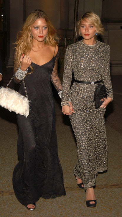 Mary-Kate and Ashley Olsen at the 2006 Met Gala
