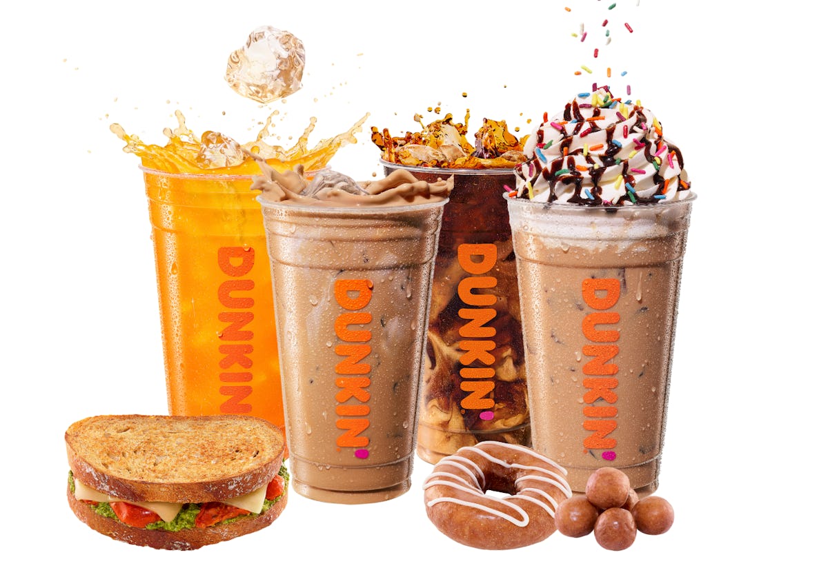 Dunkin' Spring 2025 Menu 6 New Drinks & Snacks