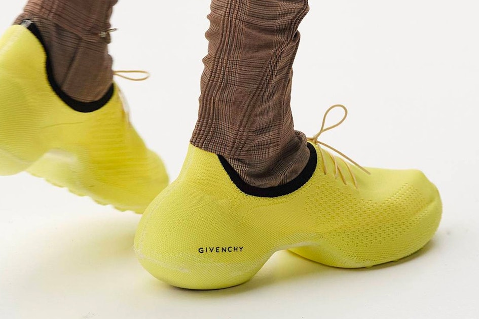 Givenchy's fully knit TK360 sneaker is one of the strangest you'll ever see