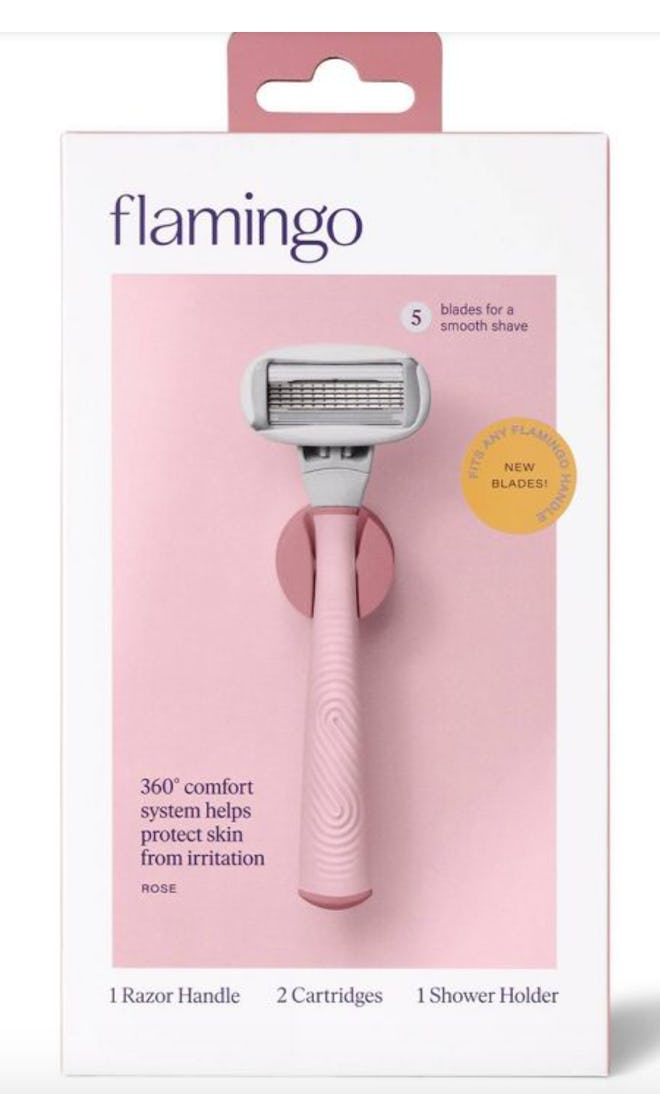 Flamingo 5-Blade Women's Razor pregnancy safe hair removal