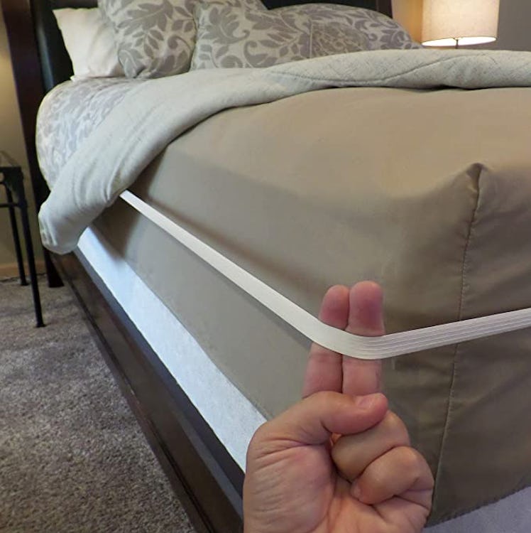 RUBBER HUGGER Bed Sheet Holder Strap
