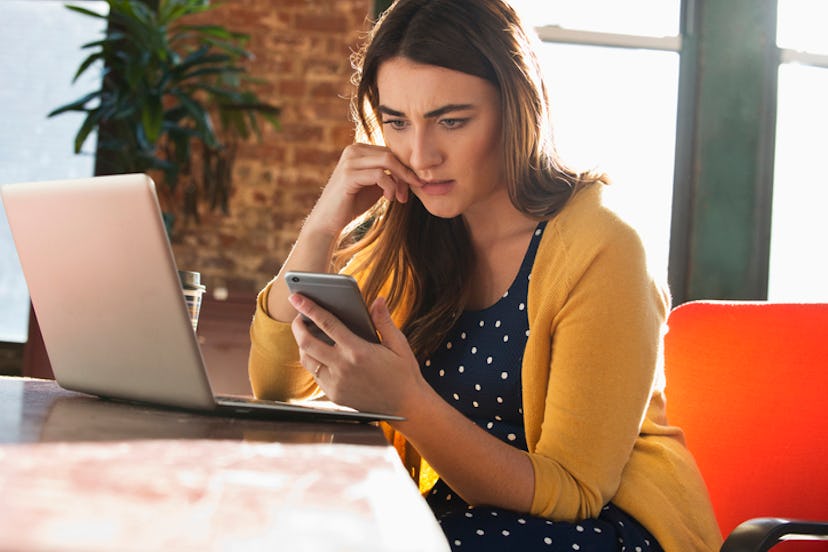 Finance abuse can involve a partner showing up at your office and harrassing you.