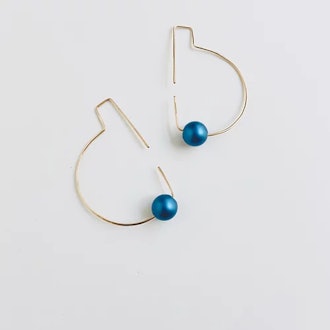 Trecy Bleich Selene Hoops with Aluminum make a great Mother's Day gift