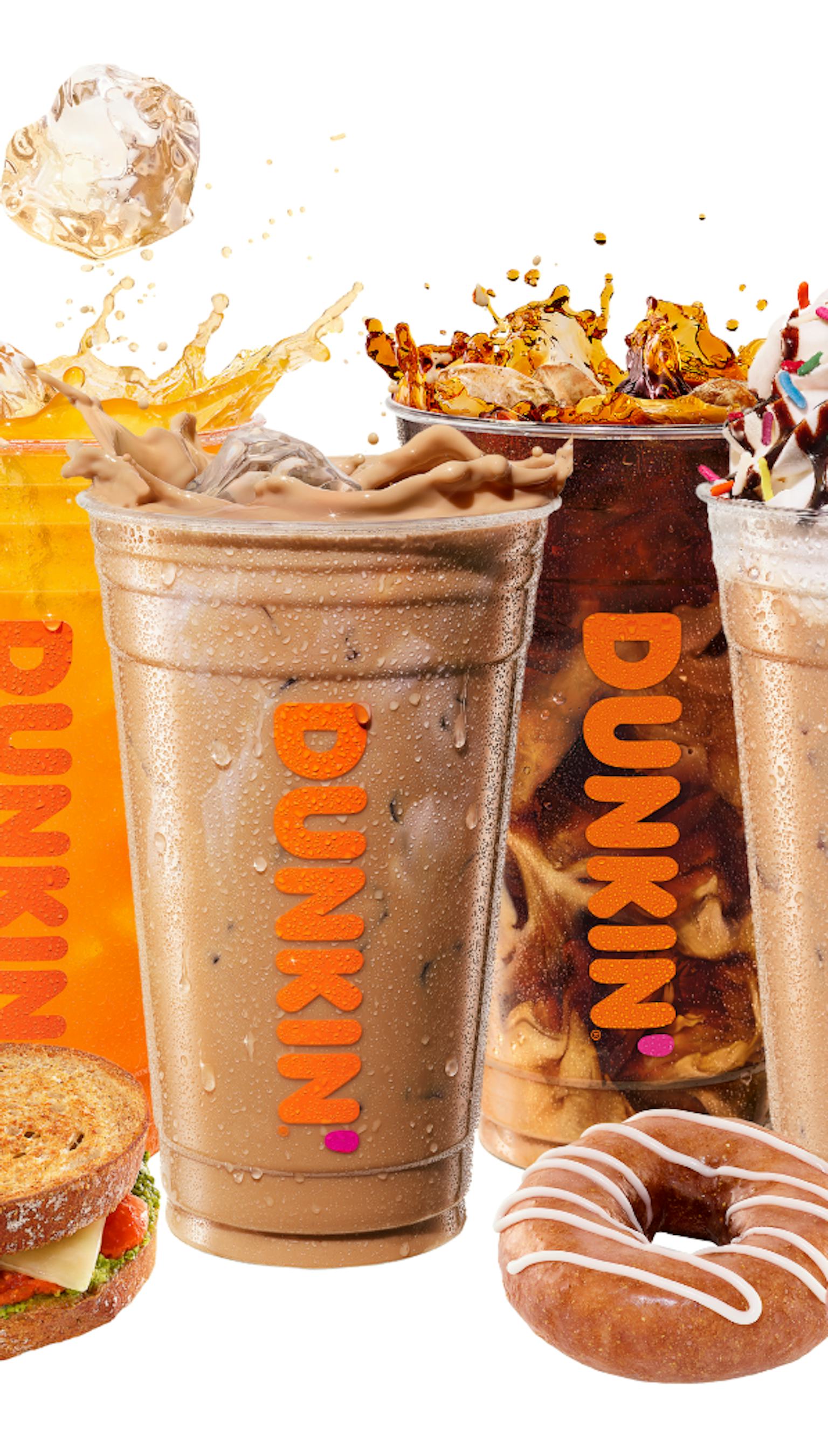 Dunkin' Spring 2025 Menu 6 New Drinks & Snacks