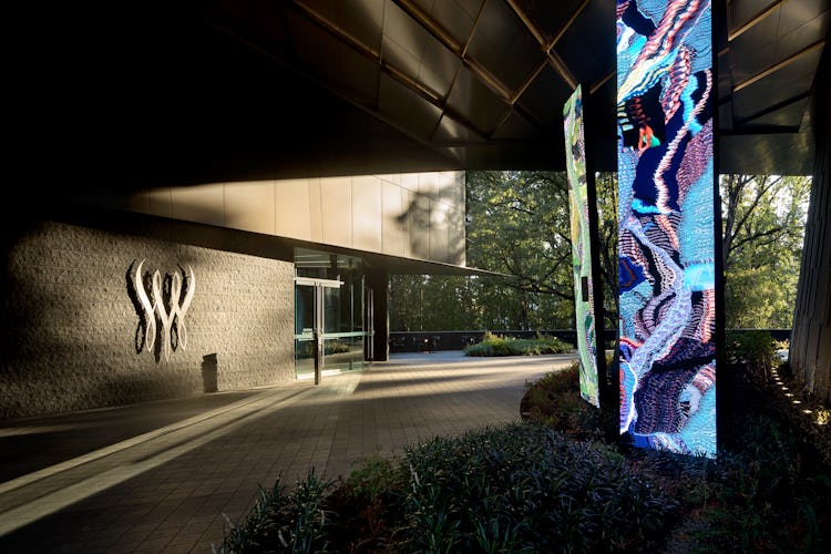 Nike Serena Williams building