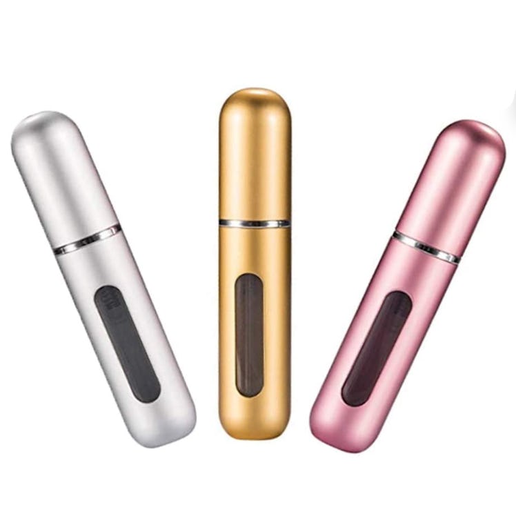 HINNASWA Portable Mini Refillable Perfume Spray Bottle (3-Pack)