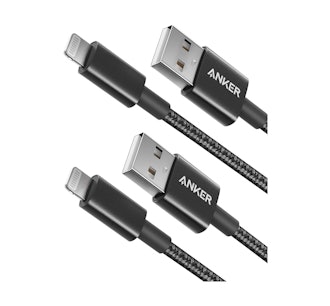 Anker 6-ft Premium Double-Braided Nylon Lightning Cable (2-pack)