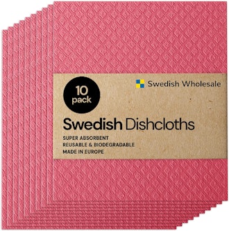 Swedish Wholesale Dish Cloths (10-Pack)