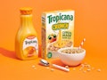 Here's how to get Tropicana Crunch Cereal meant to be eaten with orange juice.