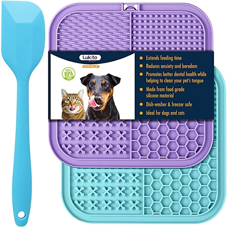 LUKITO Slow Feeding Mat (2-Pack)