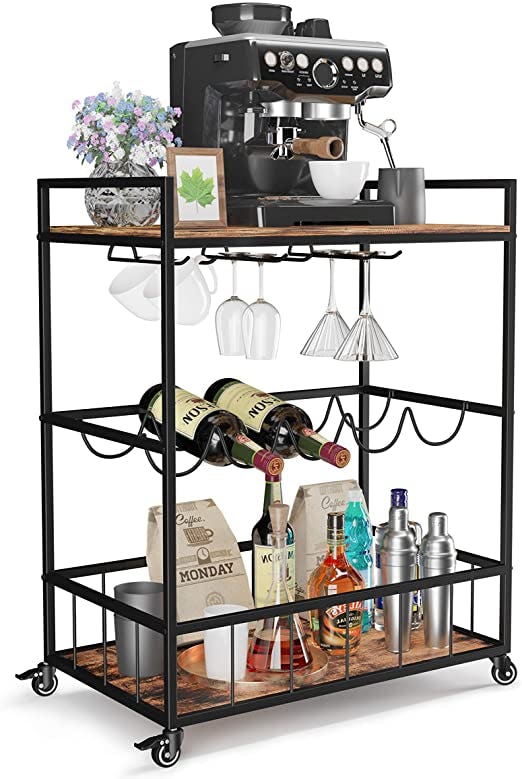 Industree ULRC78Z Serving Cart