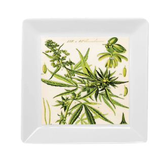  Vintage Cannabis Rolling Tray