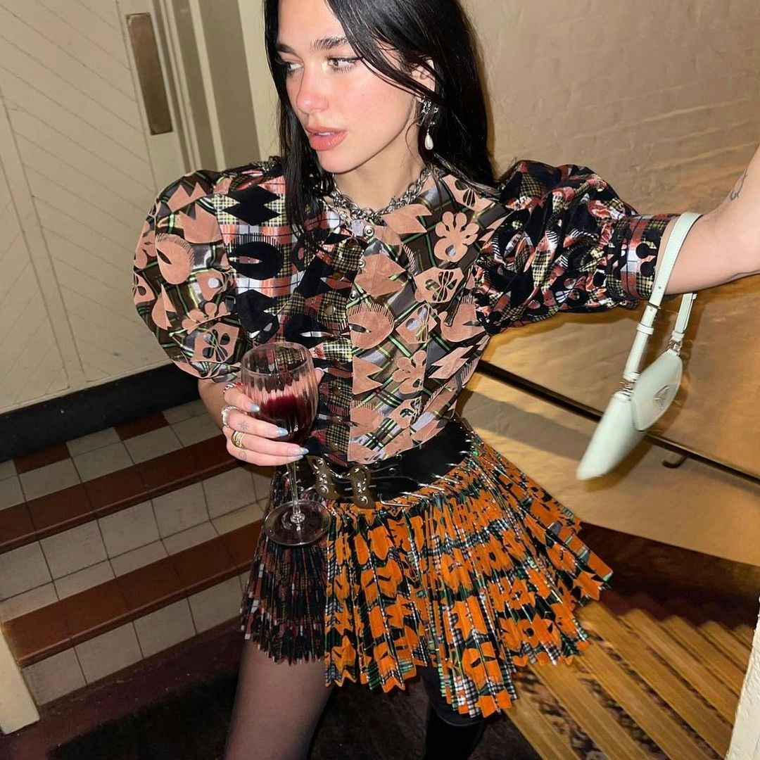 Dua Lipa, Madonna and Ava Max All Love Chopova Lowena's Skirts