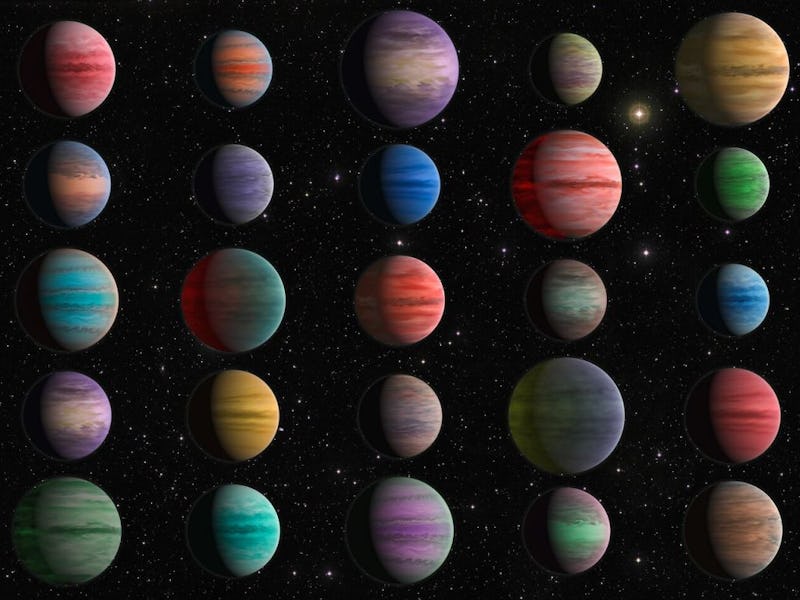 Archival observations of 25 hot Jupiters by the NASA/ESA Hubble Space Telescope have been analysed b...