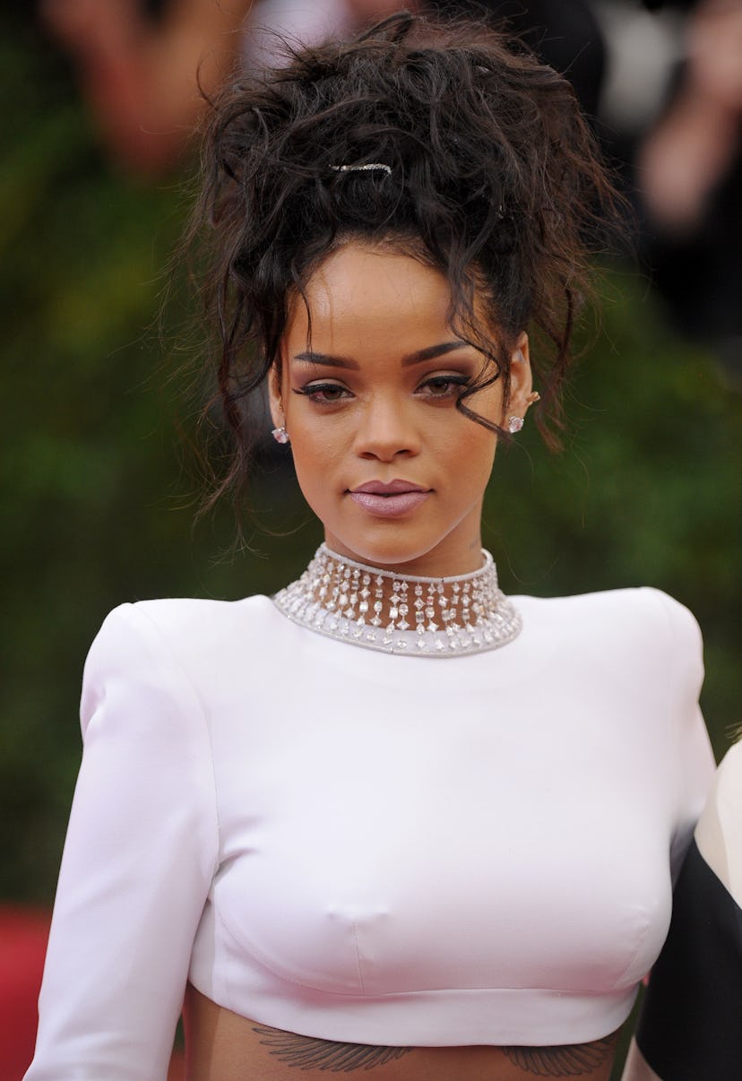 Rihanna in 2014 at the Met Gala.