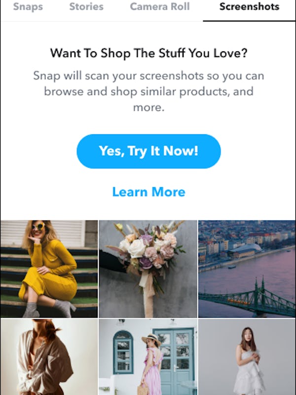 How To Use Snapchat's New Screenshop Feature