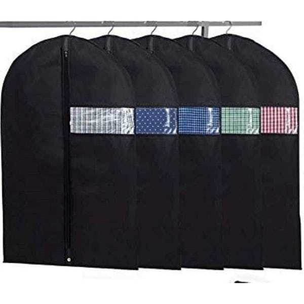 B&amp;C Home Goods Garment Bags with Shoe Bag (Set of 5)
