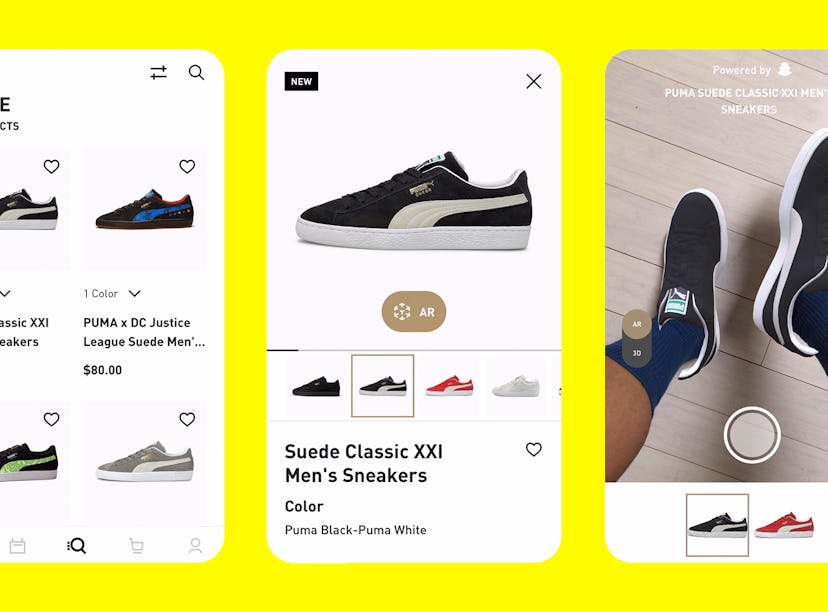 Snapchat's new Shopping Lens lets you try on clothes and buy them with 1 tap.