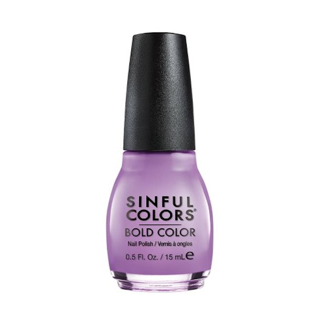 drugstore nail polish: Sinful Colors Bold Color Nail Polish in tempest purple