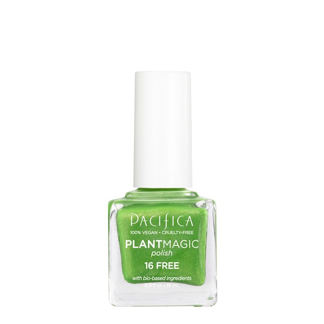 drugstore nail polish: Pacifica, Plant Magic Polish in Green Goddess