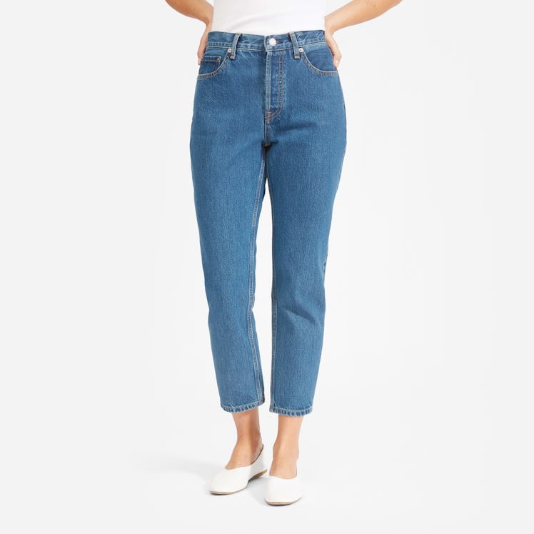 90s cheeky blue jeans from everlane