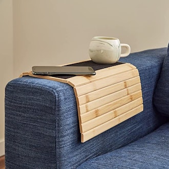 NORD EAGLE Bamboo Sofa Arm Tray Table