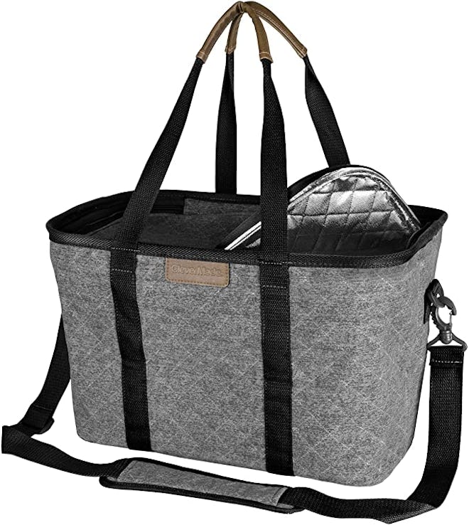 CleverMade SnapBasket Insulated Reusable Grocery Bag