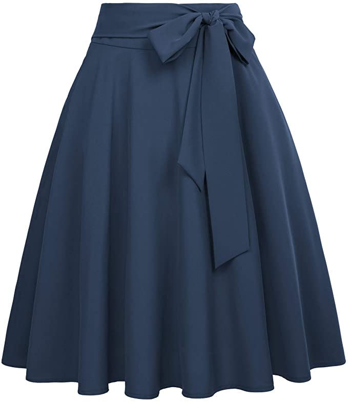 Belle Poque High-Waisted A-Line Skirt
