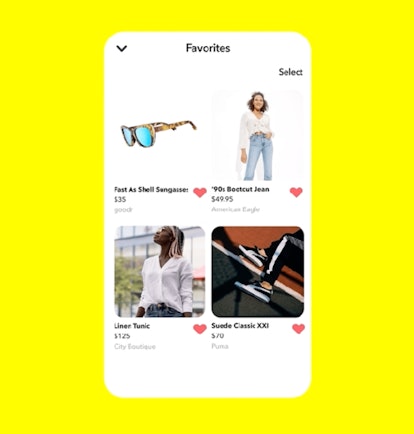 Snapchat's new Shopping Lens lets you try on clothes and buy them with 1 tap.