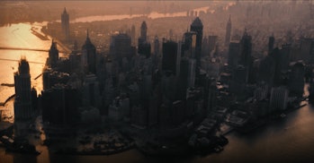 Flooded Gotham from "The Batman"