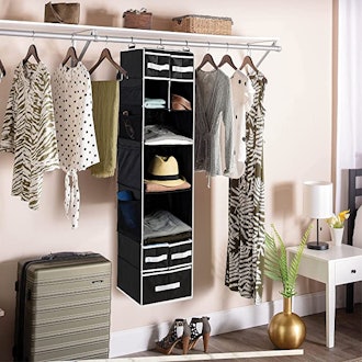 ZOBER 9 Shelf Hanging Closet Organizer