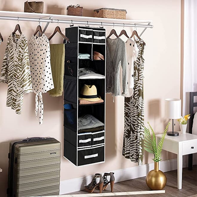 ZOBER 9 Shelf Hanging Closet Organizer