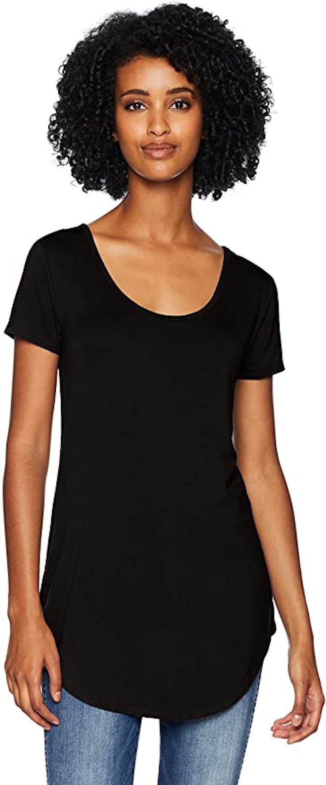 Daily Ritual Jersey Scoop-Neck T-Shirt