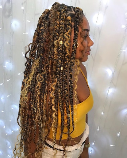 10 Bohemian Box Braids Hairstyles To Try This Summer