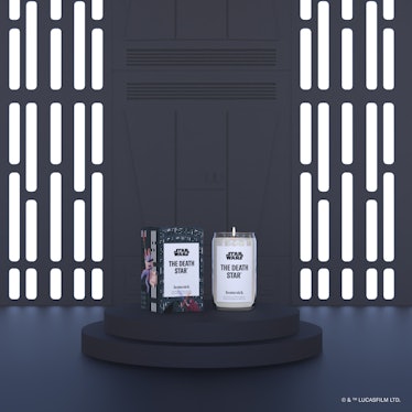 Homesick's 'Star Wars' candle collection includes a Death Star scented candle. 