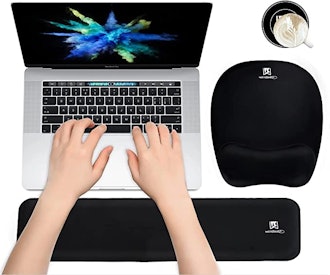 WB Weirdbeast Ergonomic Keyboard Wrist Rest Pad and Mouse Pad