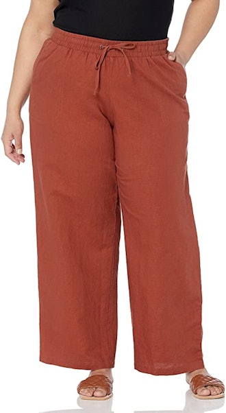 Amazon Essentials Linen-Blend Drawstring Pants