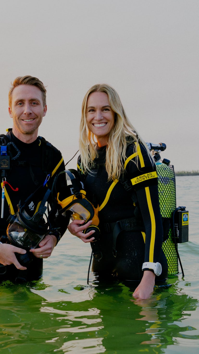 SeaWeed Naturals founders Phillipe and Ashlan Cousteau