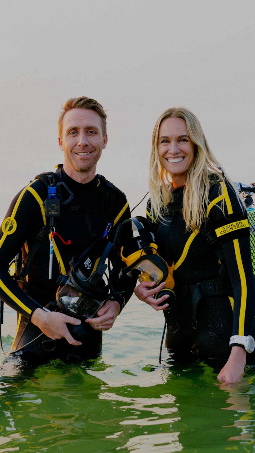 SeaWeed Naturals founders Phillipe and Ashlan Cousteau